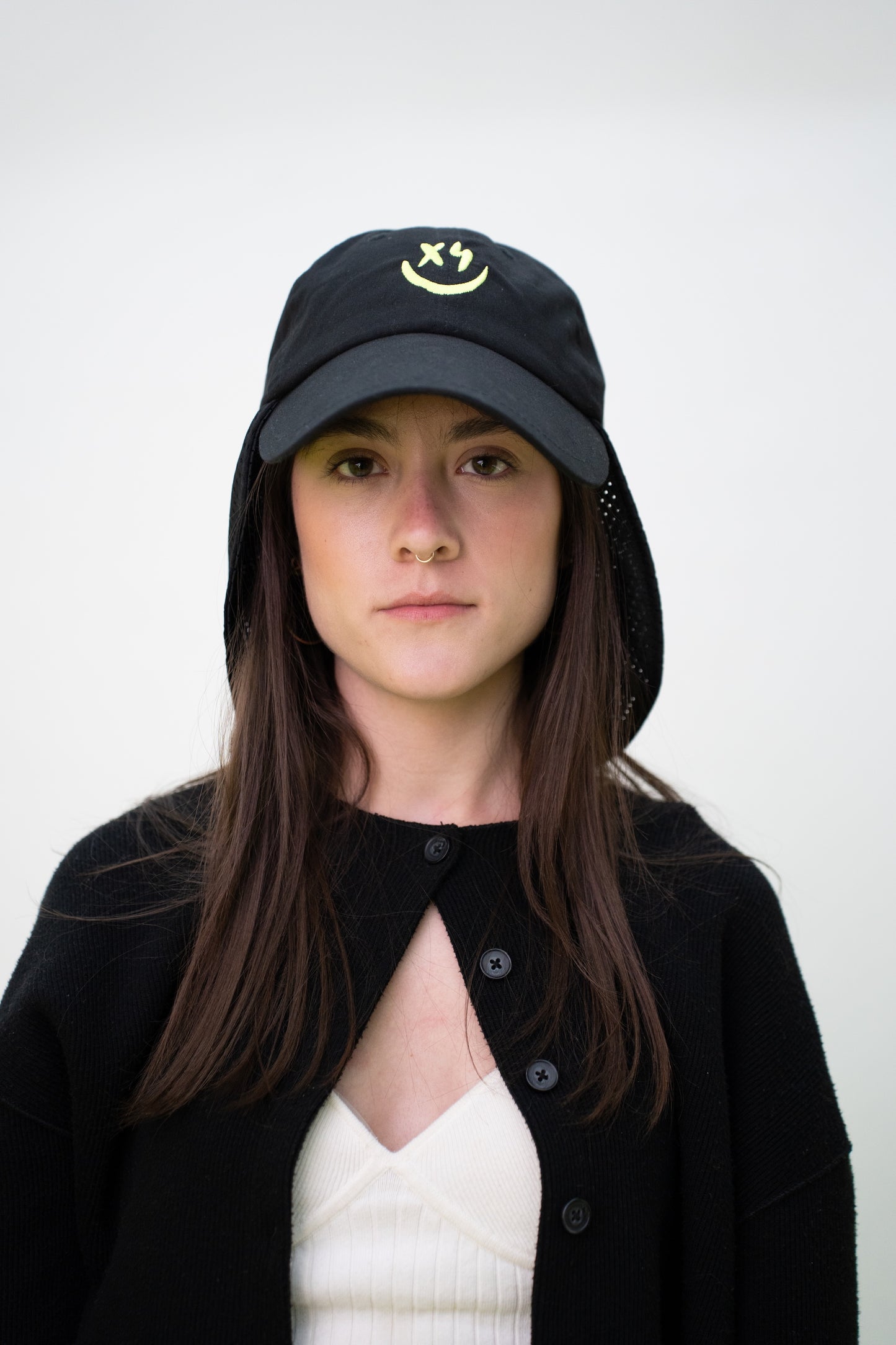 Gorra Smiley Fuega con Visor