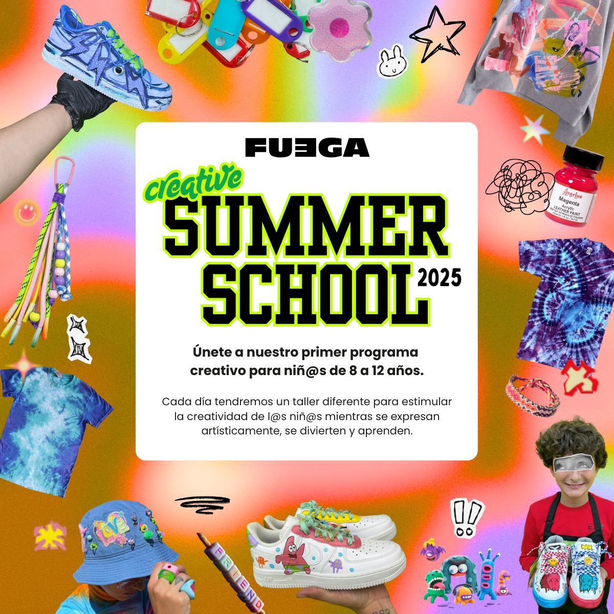 Creative Summer School Program - Ticket Individual 22 de Julio